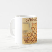 Caffeine and Choas Coffee Mug (Devant gauche)