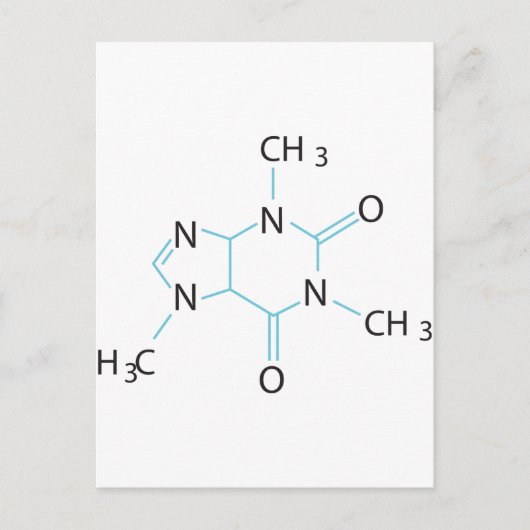 Caffeine Briefkaart (Voorkant)