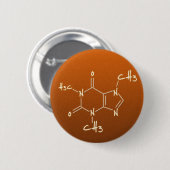 Caffeine-Button Ronde Button 5,7 Cm (Voorkant /achterkant)
