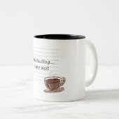 Caffeine & Chaos Mug (Devant droit)