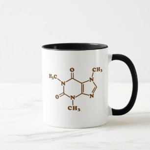 Caffeine Coffee Molecular Chemical Formule Mok