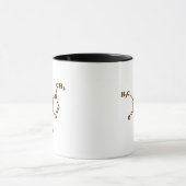 Caffeine Coffee Molecular Chemical Formule Mok (Midden)