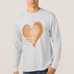 Caffeïne Cultuur Comfort Hoodie Coffie Verslaafd T-shirt