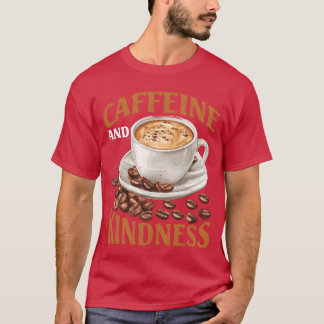 Caffeïne en Vriendelijkheid familie T-shirt
