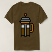 Caffeine Espresso Ca T-shirt (Design voorkant)