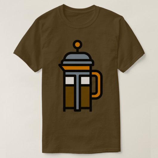 Caffeine Espresso Ca T-shirt (Design voorkant)