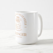 Caffeine Fuels Every Heartbeat Koffiemok (Voorkant rechts)