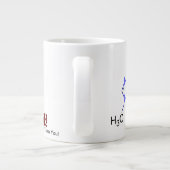 Caffeine Jumbo Beker (Achterkant)