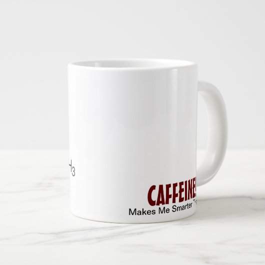 Caffeine Jumbo Beker (Voorkant rechts)