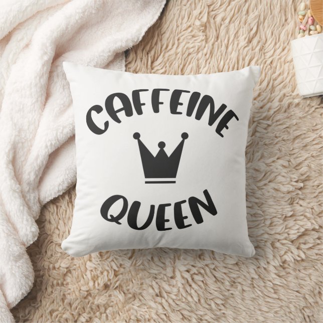 Caffeine Koningin Kussen (Deken)