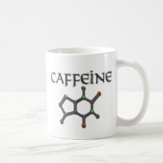 Caffeine Molecule Coffee Chemistry Formule Koffiemok