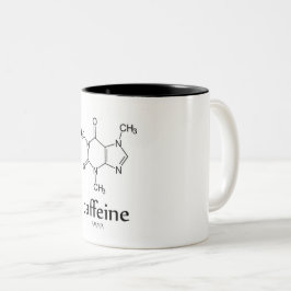 Caffeine Molecule Coffee Mok