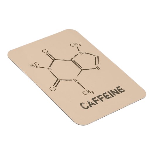 Caffeine Molecule Magneet (Rechterzijde)