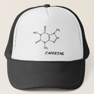 Caffeïne Molecuul Dop Trucker Pet