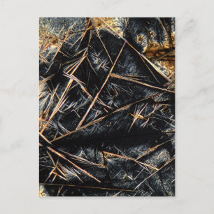 Caffeine onder de microscoop briefkaart