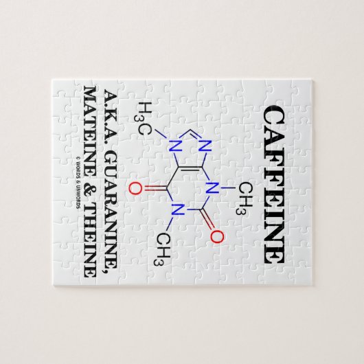 Caffeine, ook bekend als Guarantee, Mateine en The Legpuzzel (Horizontaal)