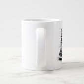 Caffeine Or Chaos Cat Coffee Lover  Extra Grote Beker (Achterkant)