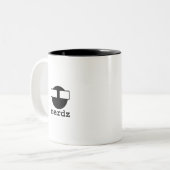 Caffeine-overdrachtseenheid Tweekleurige Koffiemok (Voorkant links)
