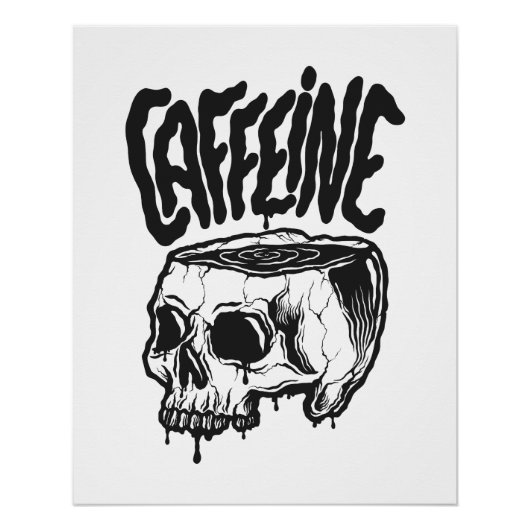 Caffeine Perfect Poster (Voorkant)