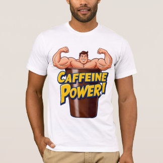 "Caffeine Power Flex - Mannen-T-shirt" T-shirt