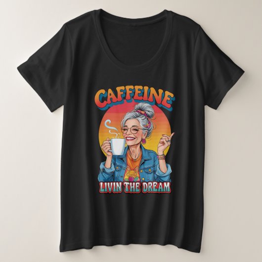 Caffeine Queen – Le moment de café rêvé (Design devant)