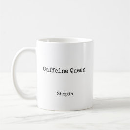 Caffeine Queen Personalized Koffiemok