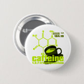Caffeine Ronde Button 5,7 Cm (Voorkant /achterkant)