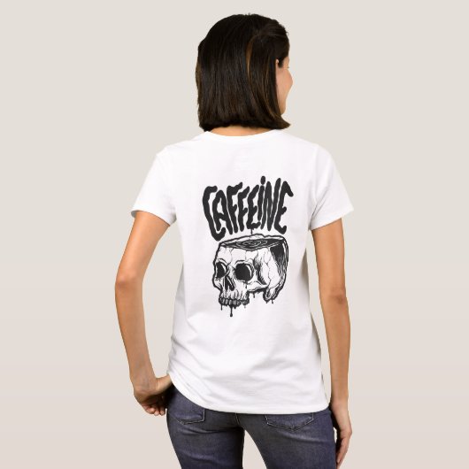 Caffeine T-shirt (Achterkant volledig)