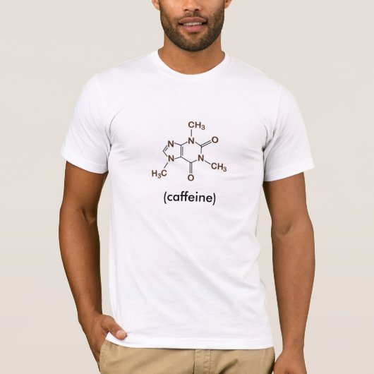 Caffeine T-shirt (Voorkant)