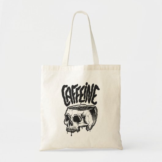 Caffeine Tote Bag (Voorkant)