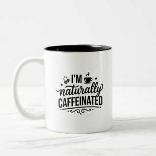 Caffeïne Vibes Transfermok Tweekleurige Koffiemok