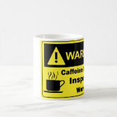 Caffeine Warning Inspecteur Koffiemok (Center)