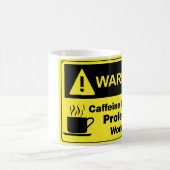Caffeine Warning Professor Koffiemok (Center)
