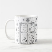 Caffeine & Whiskers Mug (Gauche)