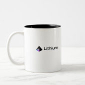 Caffeinium Tweekleurige Koffiemok (Links)