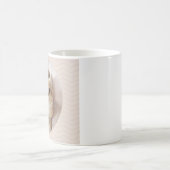 "Caffiné à la perfection : Mug de chat mignonne" (Centre)