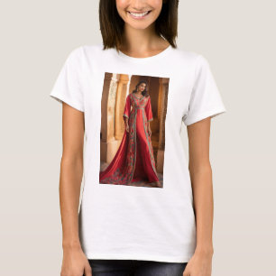 Caftan traditionnel, Marokkaanse stijl Vrouwen T-s T-shirt