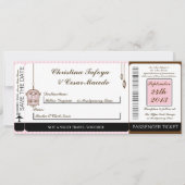 Cage à oiseaux/streptocoque rose faire-part de (Devant)