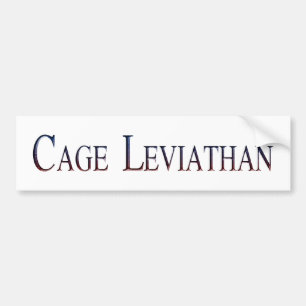 Cage Leviathan Bumpersticker