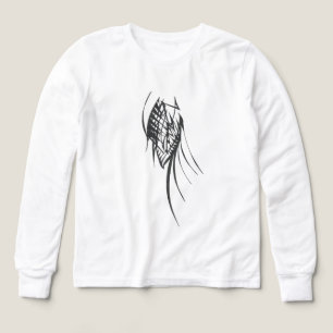 Cage Noir Blanc Art Tribal Tatouage Abstrait