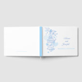 Cages d'oiseaux Coeurs bleus mariage livre d'or (Complet)