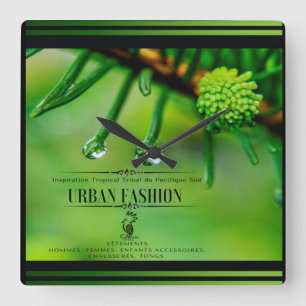 Cagou Style-uurwerk Vierkante Klok