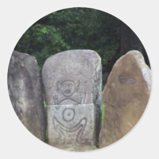 Caguana Indian Park PR Ronde Sticker