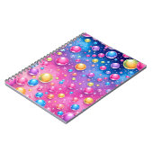 Cahier à bulles coloré (Côté gauche)