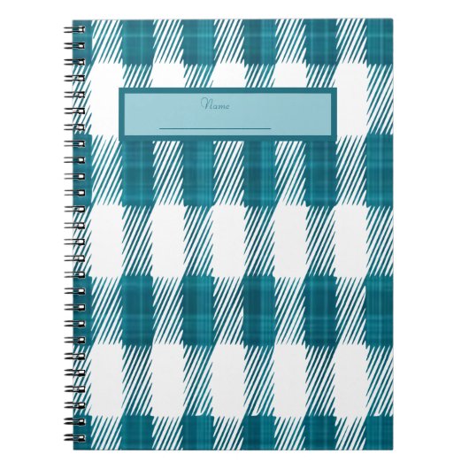 Cahier à carreaux bleus (Devant)