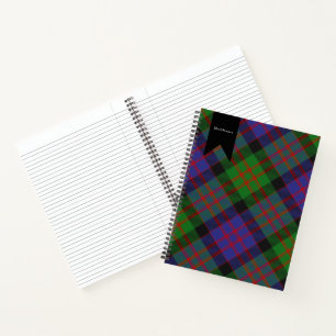 Cahier à carreaux écossais Tartan du clan MacDonal