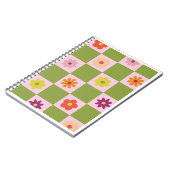 Cahier à carreaux rétro (Côté gauche)