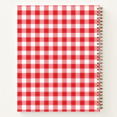 Cahier à carreaux rouges (Dos)