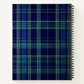 Cahier à carreaux tartan (Dos)