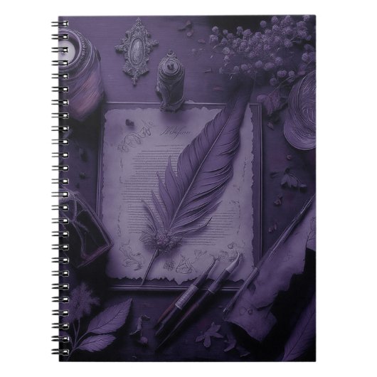 Cahier à couverture gothique (Devant)